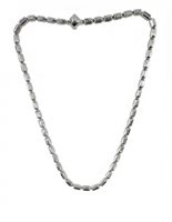 Collana Chimento Donna in Oro bianco 10776100